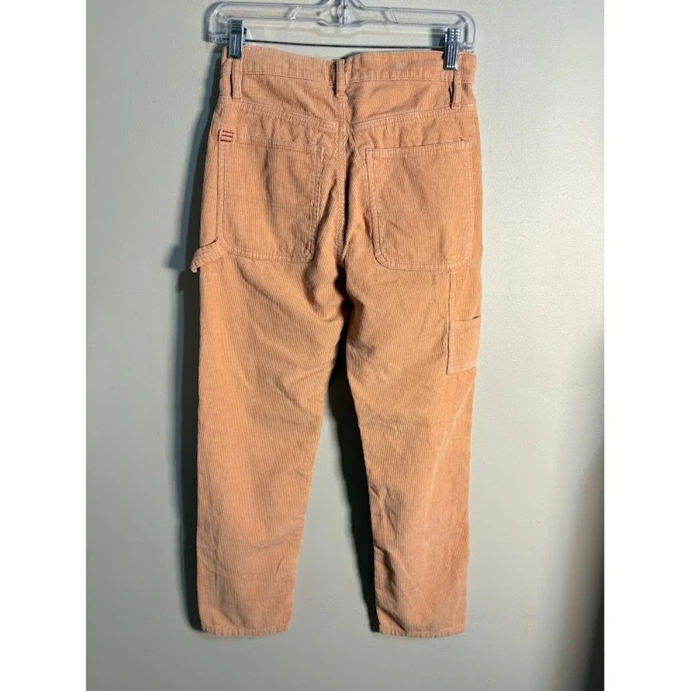 BDG Urban Outfitters Corduroy Carpenter‎ Pants Peach Size 25 Slim Straight